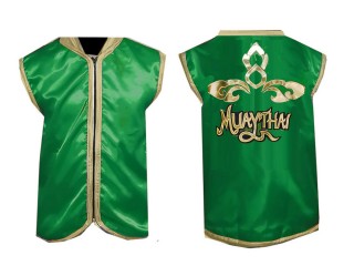 Custom Boxing Ring Jacket : KNCMJ-121-Green