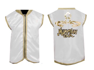 Kanong Custom Boxing Cornerman Jacket : KNCMJ-121-White