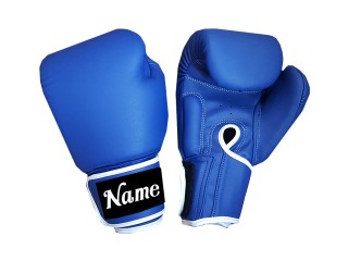 Personalised Boxing Gloves with Text/Logo Embroidery : KNGCUST-407