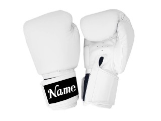 Personalised Boxing Gloves with Text/Logo Embroidery : KNGCUST-410