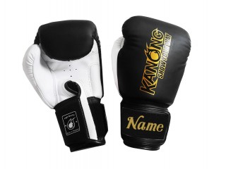 Personalised Boxing Gloves with Text/Logo Embroidery : KNGCUST-411