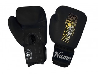 Personalised Boxing Gloves with Text/Logo Embroidery : KNGCUST-415