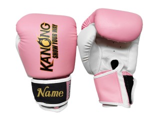 Personalised Kids Boxing Gloves : KNGCUST-KIDS-434