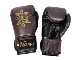 Custom Real Leather Boxing Gloves : KNGCUST-R-417