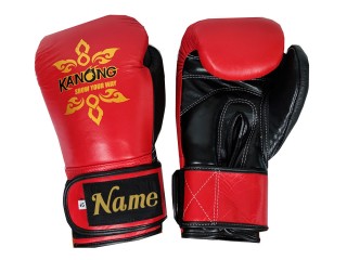 Custom Real Leather Boxing Gloves : KNGCUST-R-419