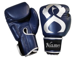 Custom Real Leather Boxing Gloves : KNGCUST-R-424