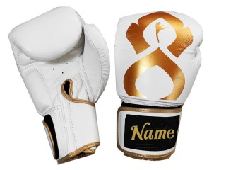 Custom Real Leather Boxing Gloves: KNGCUST-R-425