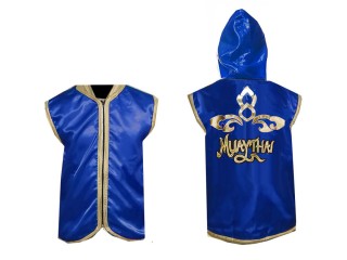 Personalised Boxing Ring Jacket : Blue Lai Thai