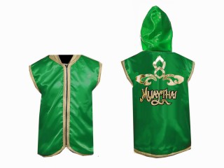 Personalised Boxing Ring Jacket : Green Lai Thai