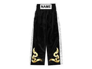 Personalised Kickboxing Trouser : KNPANTS-002-Black