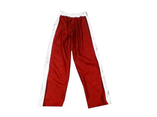 Personalised Kickboxing Trouser : KNPANTS-004-Retro-Red