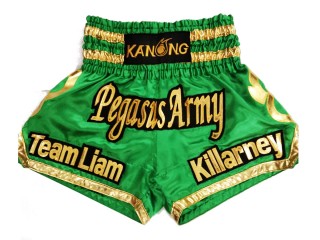 Customizable Tradition Muay Thai Shorts : KNSCUST-1143