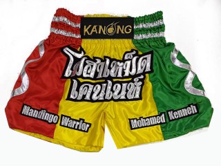 Customizable Tradition Muay Thai Shorts : KNSCUST-1217