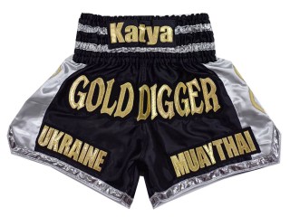 Customizable Tradition Muay Thai Shorts : KNSCUST-1258