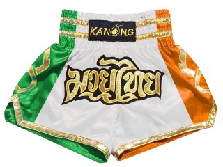 Customizable Tradition Muay Thai Shorts : KNSCUST-1261-Ireland