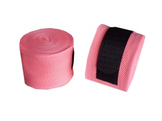 KANONG Elastic Boxing Hand wraps for Kids : Pink