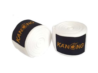 KANONG Standard Boxing Hand wraps : White