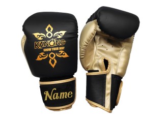 Personalised Boxing Gloves with Text/Logo Embroidery : KNGCUST-401