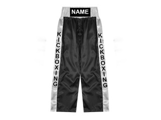 Custom Kickboxing Trouser : KNPANTS-001-Black