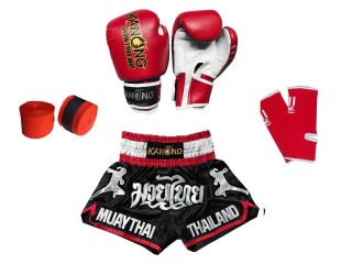 Boxing Training kit for Kids : 133-Red