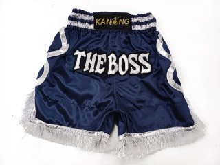 Design your own boxing shorts : KNBXCUST-2048-Navy