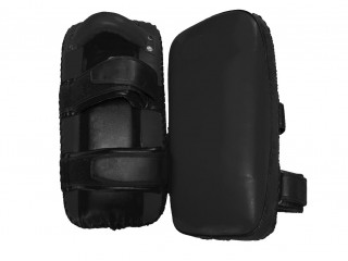 Custom Boxing Thai Kick pads, Kicking mitts : Black