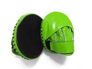 Custom Boxing Punch pads, Punch mitts : Lime-Black