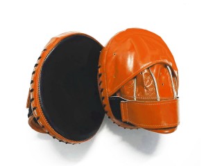 Custom Boxing Punch pads, Punch mitts : Orange-Black