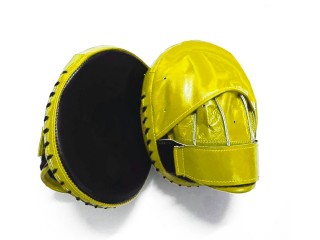 Custom Boxing Punch pads, Punch mitts : Yellow-Black